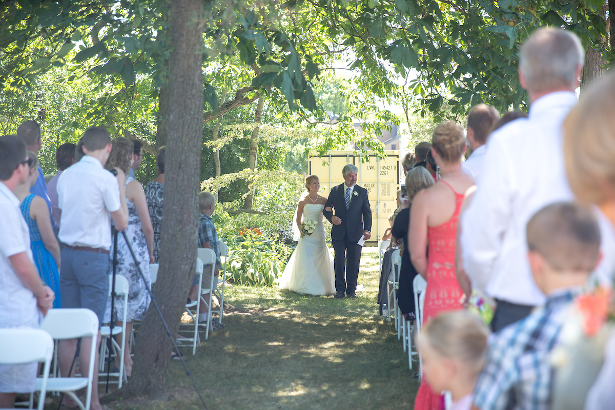 Jennica & Frazer's Summer Garden Wedding